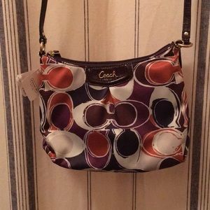 Coach F48055 Ashley Scarf Print Swingpack